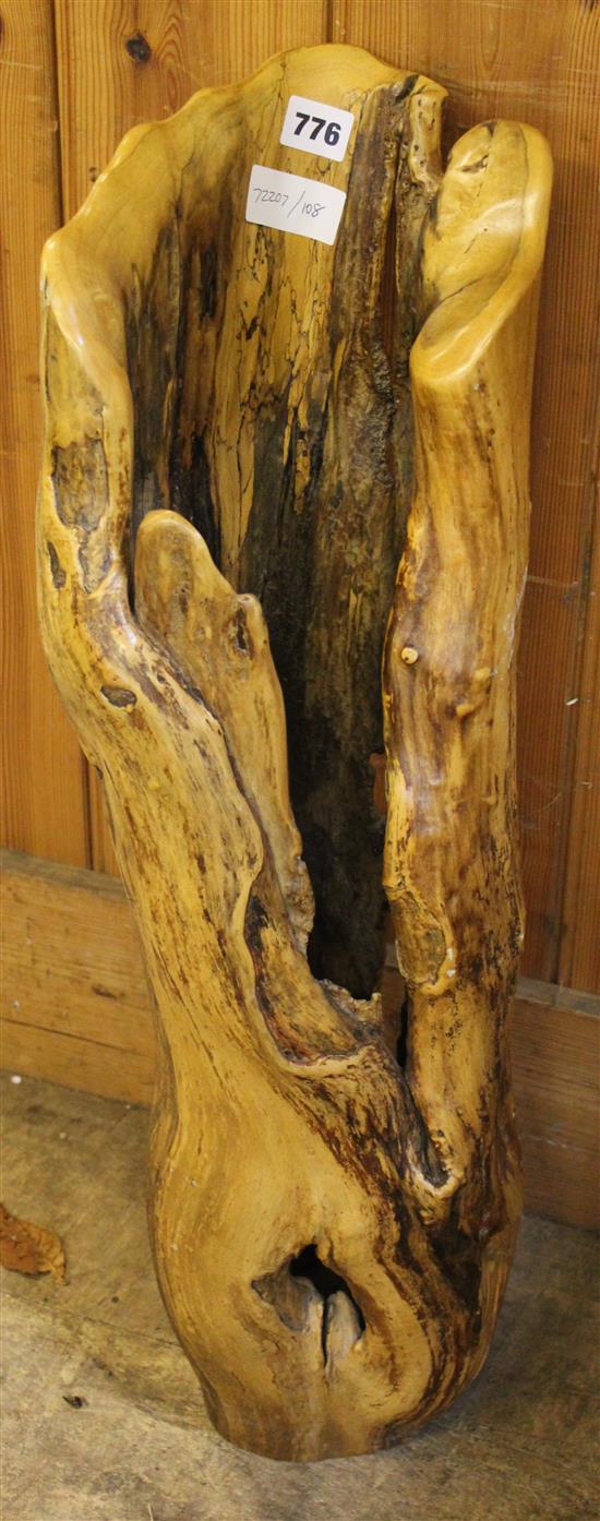 Natural form stick stand